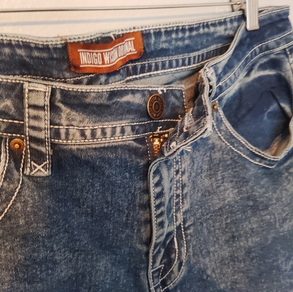 Indigo Wisdom Original Jeans Denim size 34X32 - Picture 6 of 16